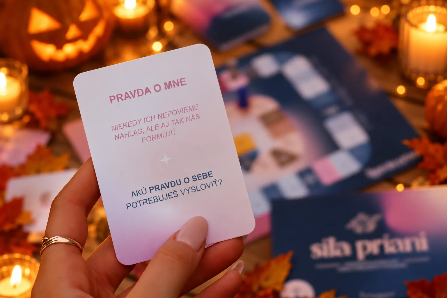 Karta Pravda o mne zo hry Sila prianí